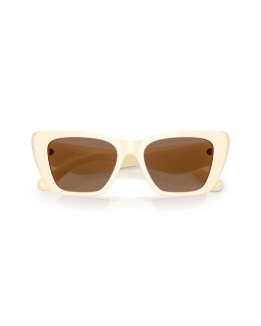 Tory Burch Natural Large Sunglasses