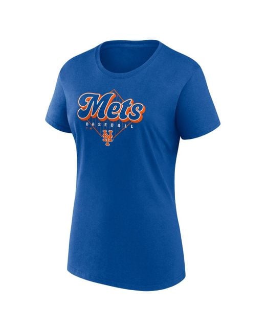 Fanatics Blue New York Mets Cotton T-shirt