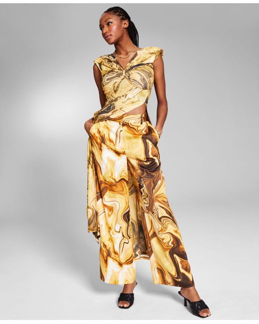 INC International Concepts Synthetic ® Jeannie Mai X Inc Printed Wide