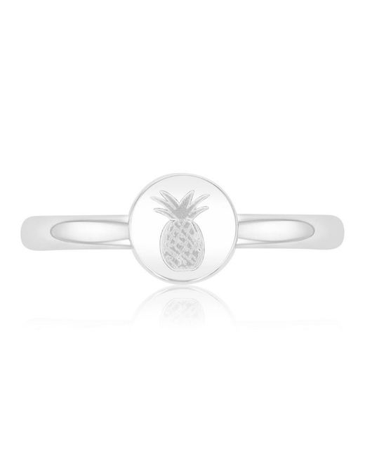 Roxy White Waterproof Yellow Pineapple Toe Ring