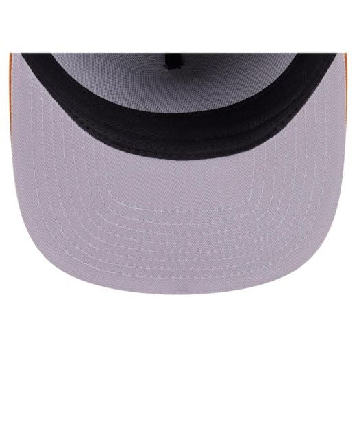 KTZ Multicolor Olive/orange Detroit Tigers Two-tone Color Pack A-frame 59fifty Fitted Hat for men
