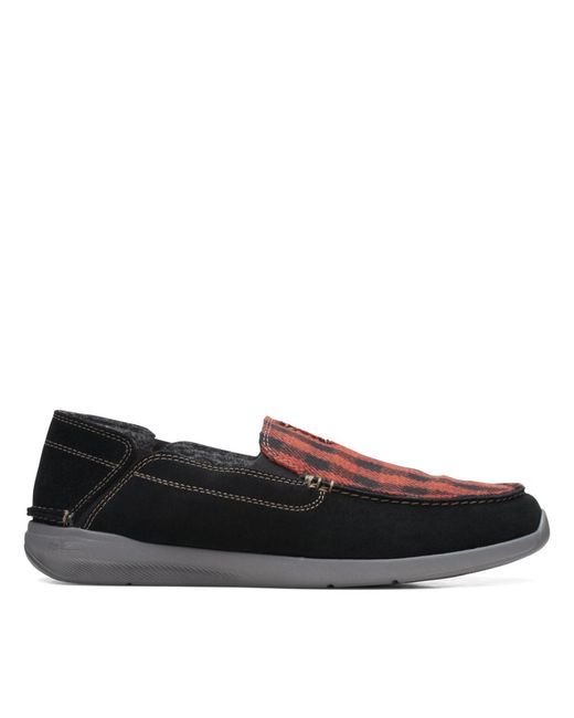 Clarks Black Collection Gorwin Step Loafers for men