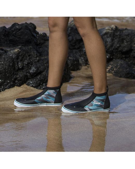 Seavenger Blue Atlantis Low Top Slip On Water Boot (poly
