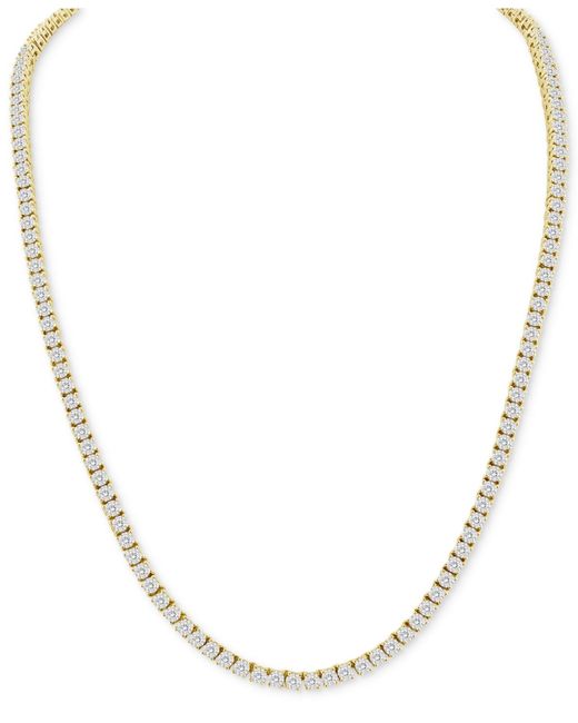 Macy's Metallic Diamond Necklace (3 Ct. T.w. for men