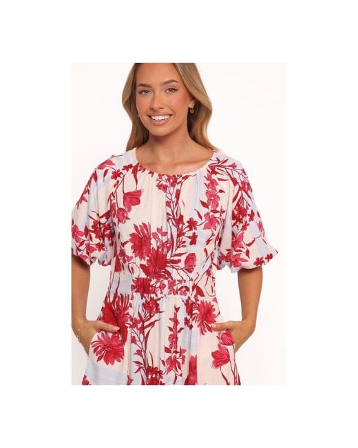 Petal & Pup Red Simmons Mini Dress