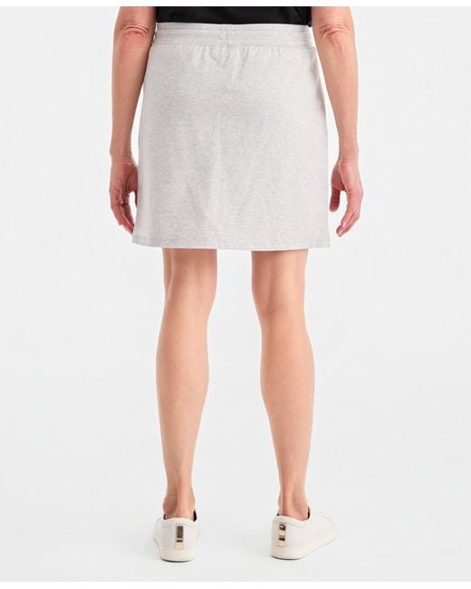 Style & Co. Multicolor Pull-on Knit Skort
