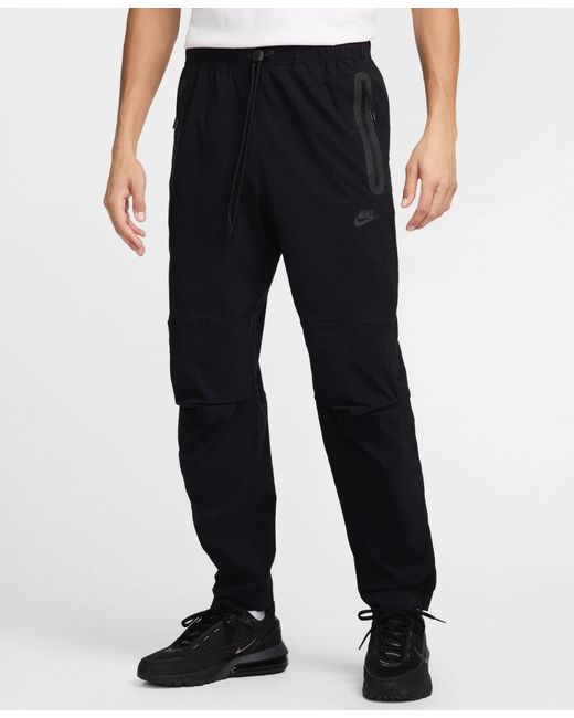 Nike White Woven Tech Pants for men