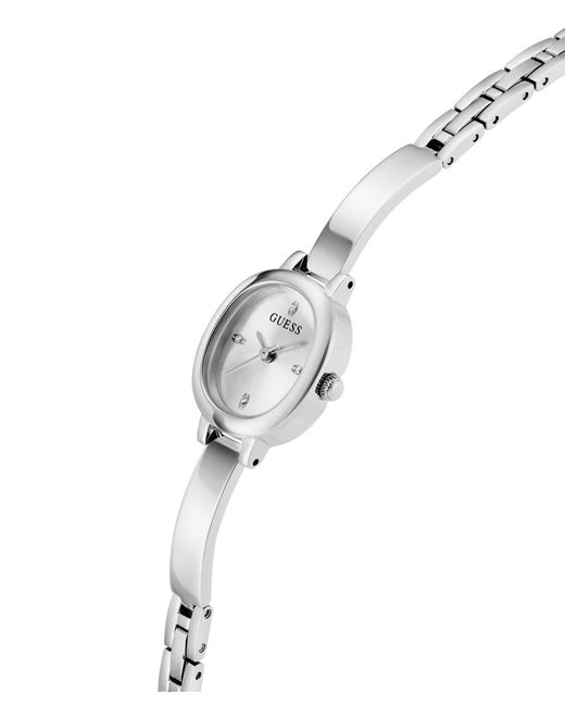 Guess White Analog Watch