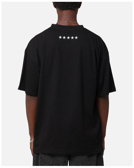 carre Black Team Script T-shirt for men
