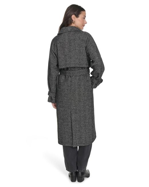 Levi's Black Single Breasted Trench Jacket