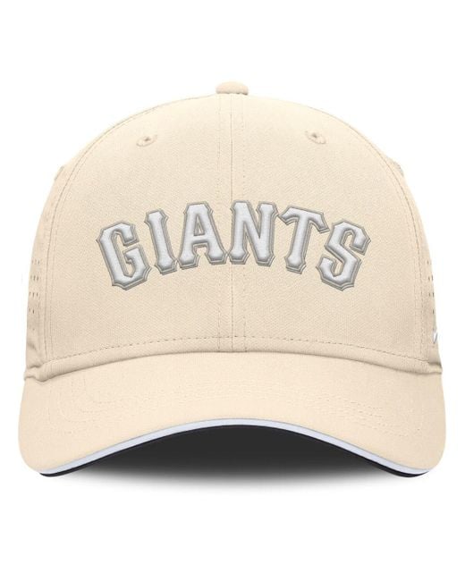 Nike Natural San Francisco Giants Rise Performance Flex Hat for men
