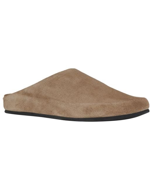 Jeffrey Campbell Brown Content Slip-on Clogs