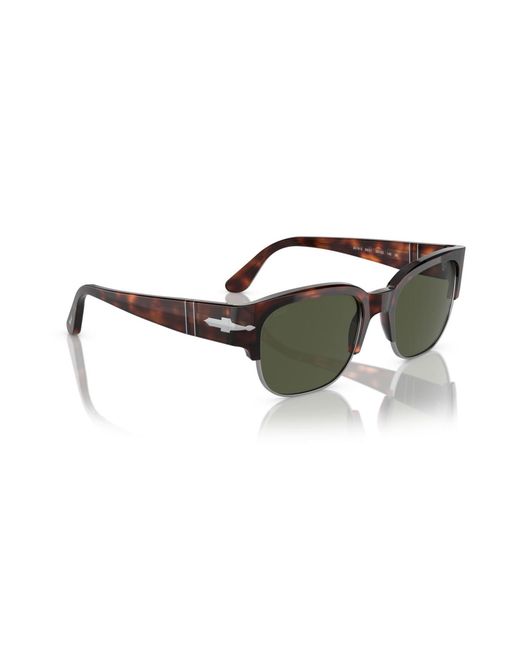 Persol Green Tom Rectangle Sunglasses