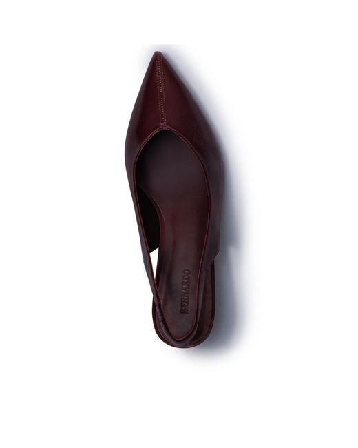 Bernardo Brown Maude Slingback Pump
