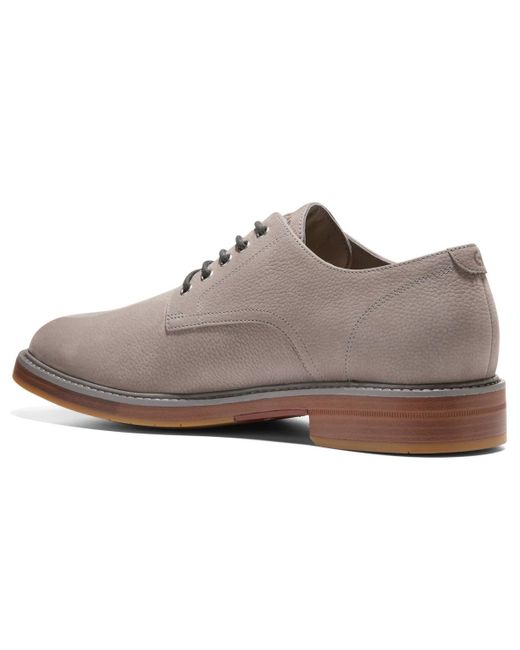 Cole Haan Gray Judson Grand Plain Toe Oxford for men