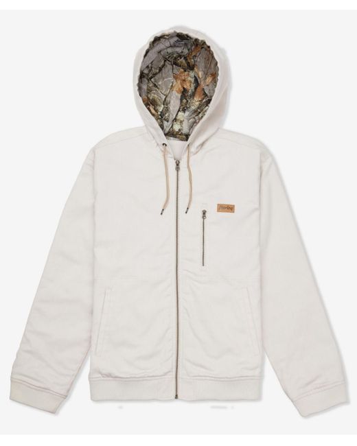 Hurley White Shapers Canvas Jacket for men