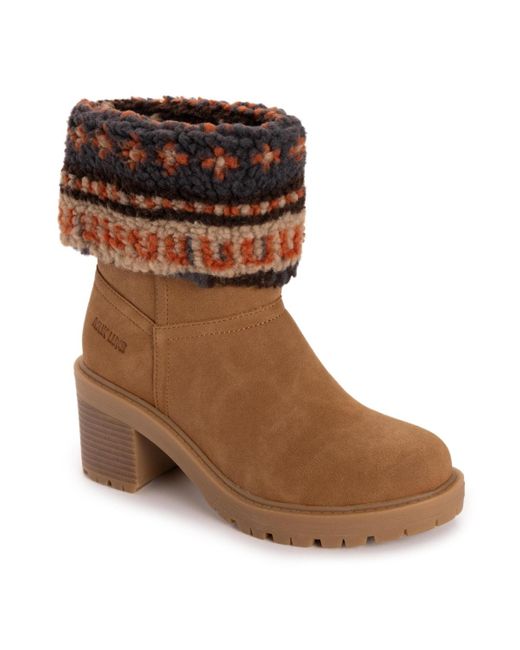 Muk Luks Brown Londyn Boot