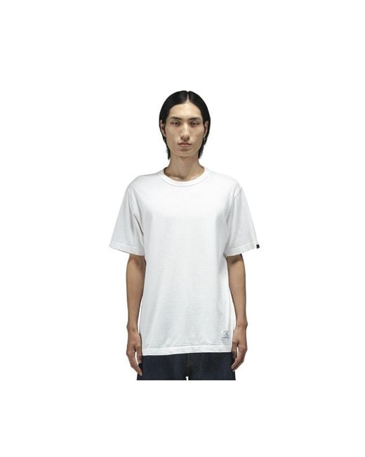 Alpha Industries White Essential Gen Ii Tee for men