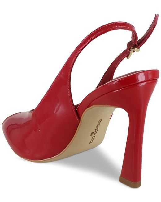 Kenneth Cole Red Priya Slingback Pump