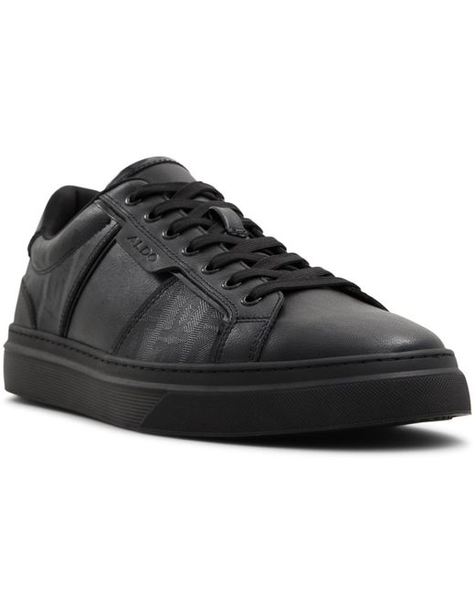 ALDO Black Courtline Low Top Sneakers for men
