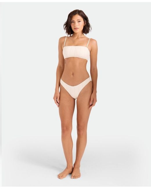 Volcom Brown Low-tide Pull-on Bikini Bottoms