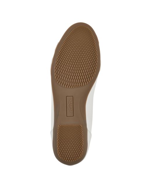 White Mountain White Calming Round Toe Ballet Flats