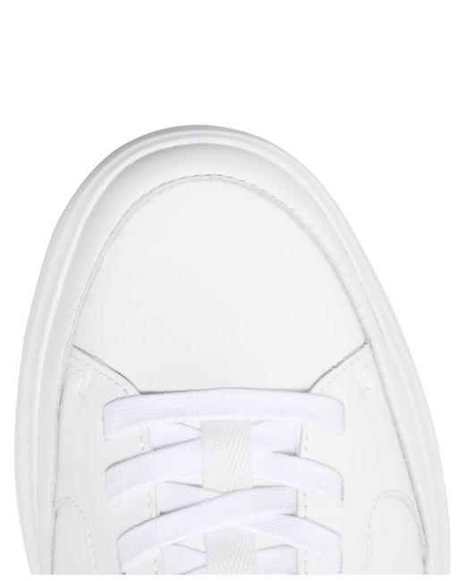 Cole Haan White Grandprã ̧ All Day Leather Lace-up Court Sneakers for men