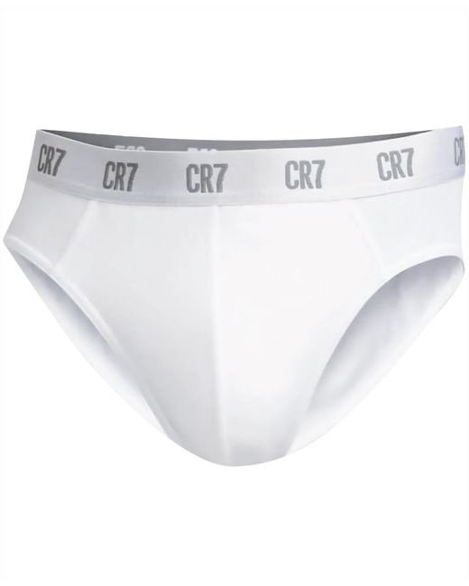 Cr7 White Main Basic Brief