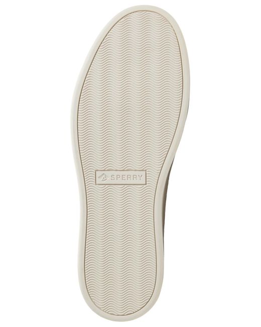 Sperry Top-Sider White Candy2 Lace-to-toe Flat Sneakers