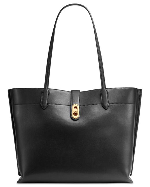 Donna karan black tote hot sale