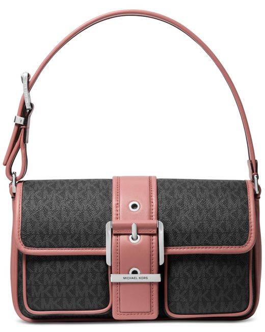 Michael Kors Black Michael Colby Logo Shoulder Bag