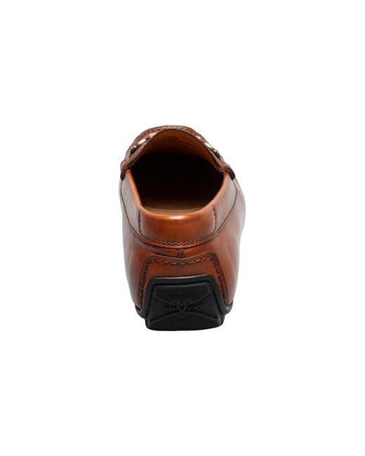 Florsheim Modena Moc Toe Bit Cognac Leather Loafer for Men