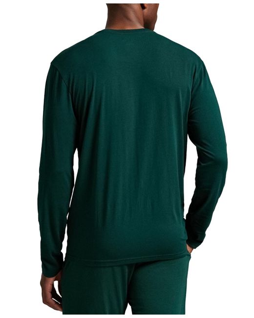 Polo Ralph Lauren Green Long Sleeve Crewneck T-shirt for men