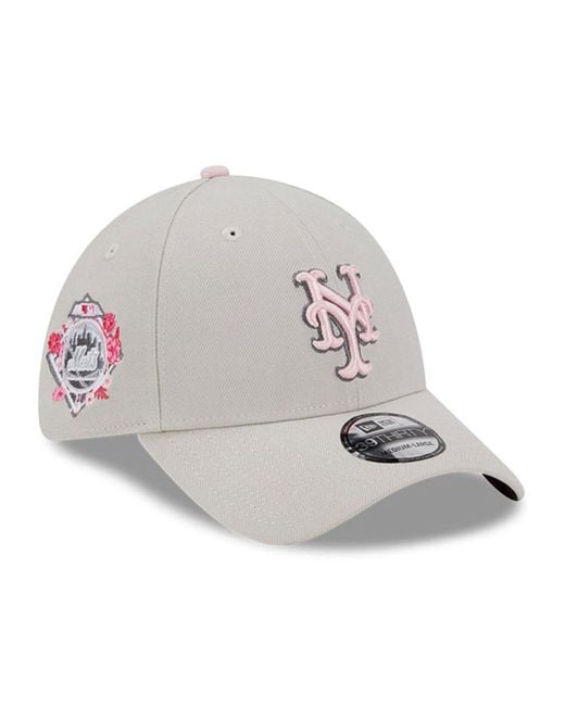 KTZ Khaki New York Mets 2023 Mother's Day 39thirty Flex Hat in Gray for
