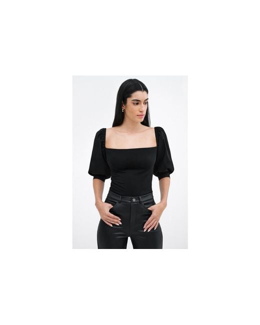MARCELLA Black Alana Top