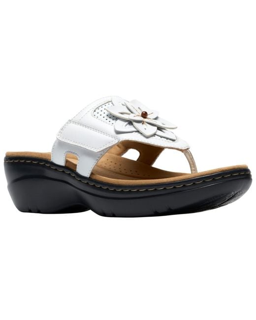 Clarks Black Collection Round Toe Sandals