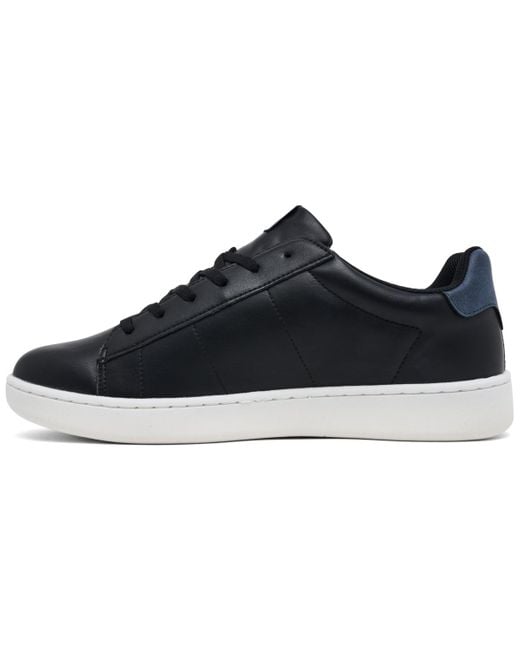 Ben Sherman Black Hampton Low Court Casual Sneakers From Finish Line for men