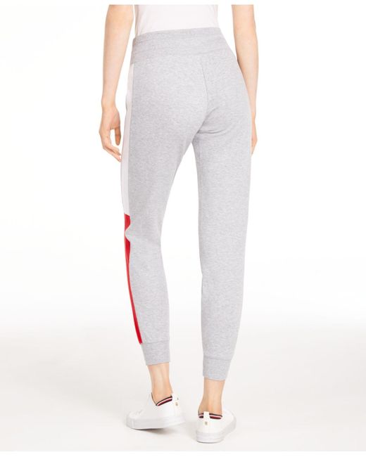 tommy hilfiger panel joggers