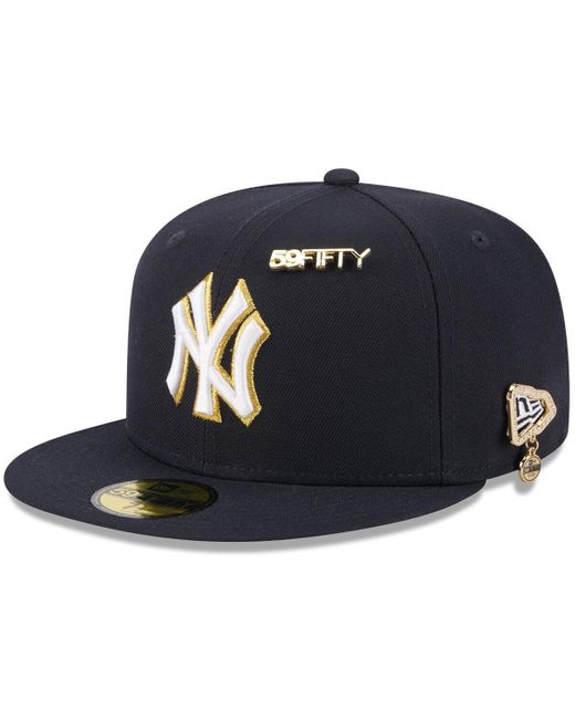 KTZ Blue New York Yankees 2025 59fifty Day 59fifty Fitted for men