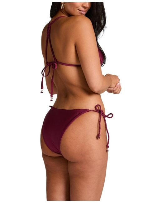 Hunkemöller Red Marrakech Triangle Bikini Top