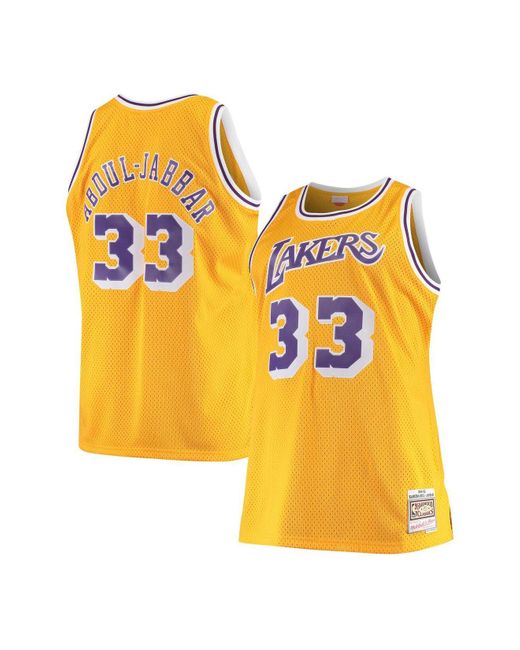 kareem abdul jabbar mitchell and ness jersey
