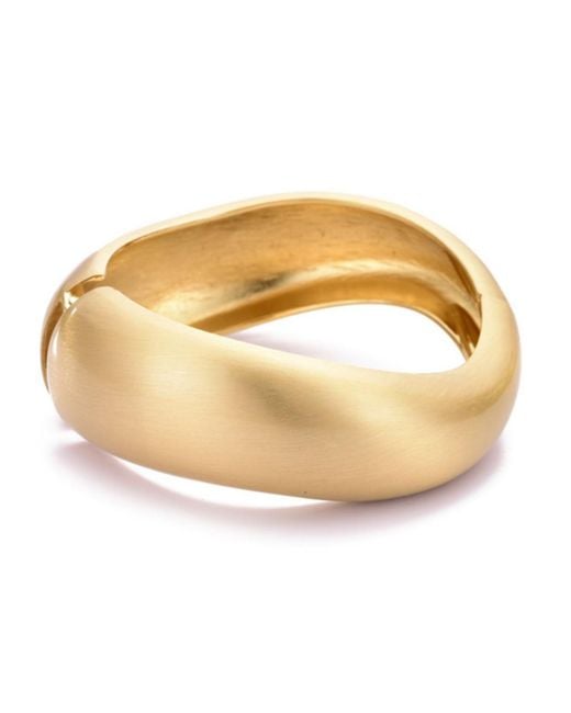Adornia Metallic Chunky Bangle