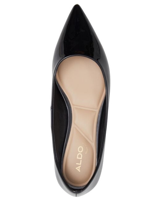 ALDO Black Stessyflat Pointed-toe Ballet Flats
