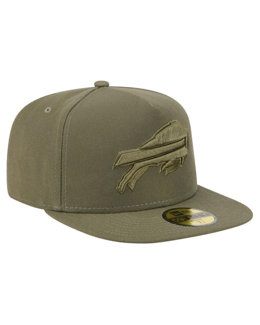 KTZ Green Buffalo Bills Color Pack A-frame 59fifty Fitted Hat for men