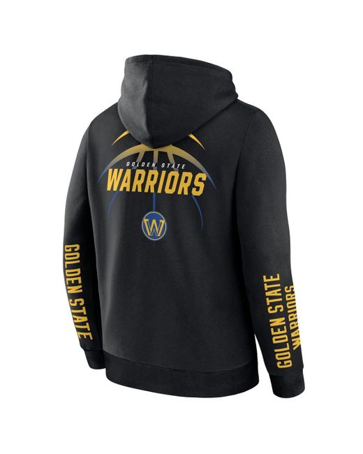 Fanatics Blue Black Golden State Warriors Legacy Guard Pullover Hoodie for men