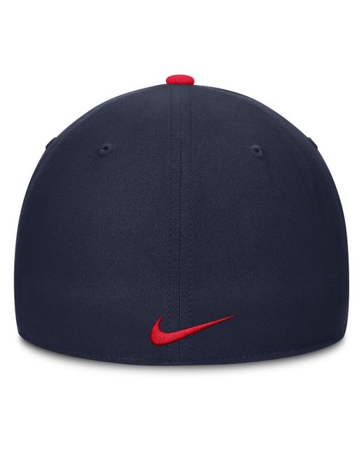 Nike Red/navy Arizona Wildcats 2025 Sideline Rise Local Performance Flex Hat for men