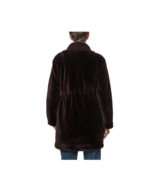 Bernardo Black Soft Sherpa Anorak