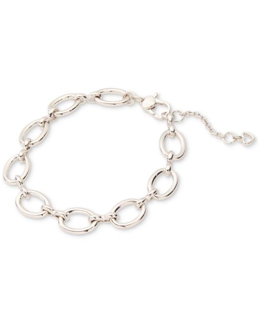 Kate Spade White One In A Million Chain Charm Bracelet