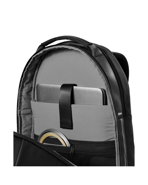 Wilson Black Rf Tennis Backpack