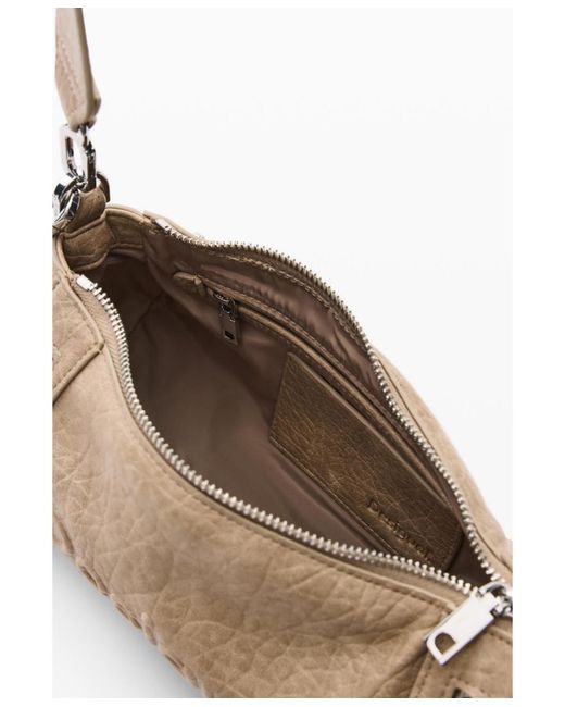 Desigual White Medium Bag